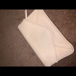 Beige clutch